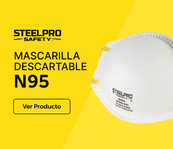 Respirador M910V Steelpro N95