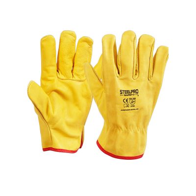 Guante de Cuero Puño Corto Steelpro