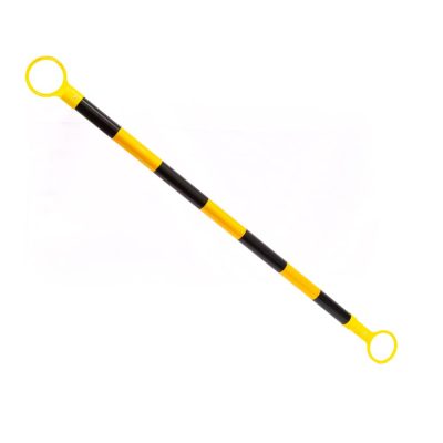 Barra Retráctil Negro y Amarillo Segpro