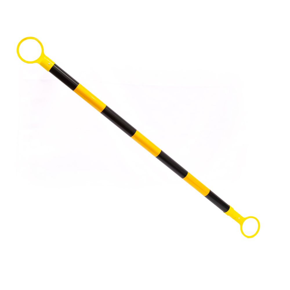 Barra Retráctil Negro y Amarillo Segpro