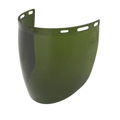 Visor de Policarbonato Rocket Verde IR 3 Steelpro