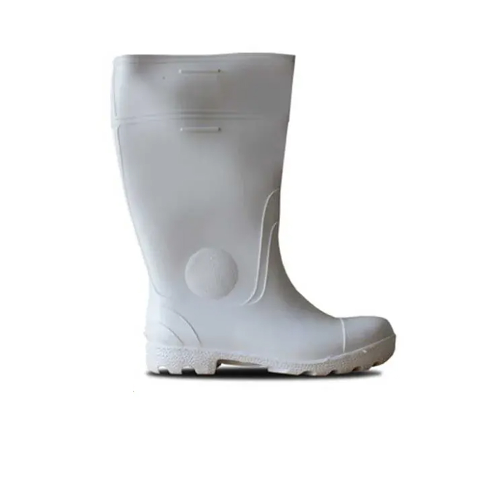 Bota Segusa Blanca PVC Punta de Acero
