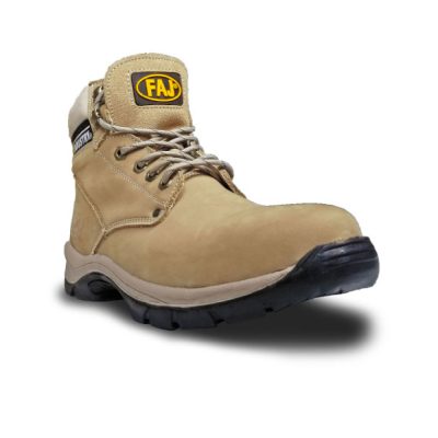 Botin Strong Rex de cuero cocoa FAJ
