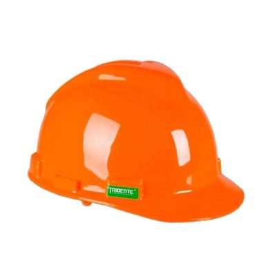 Casco Naranja con Ratchet Tridente