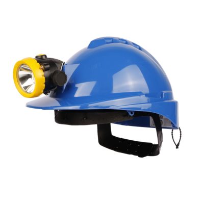 Casco para Lampara Minera Azul Libus