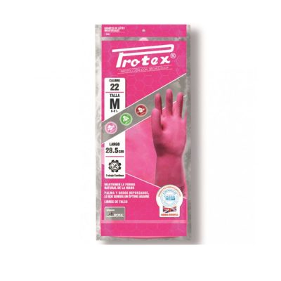Guante rosado Lady Rose calibre 22 Protex