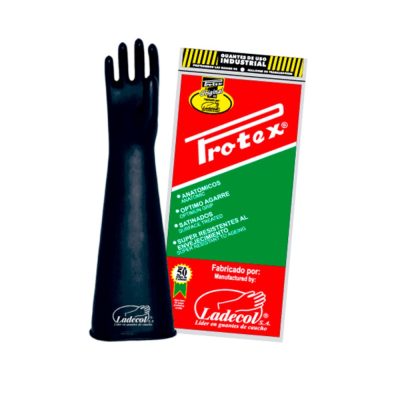 Guantes de Jebe Protex Calibre 65 de 20