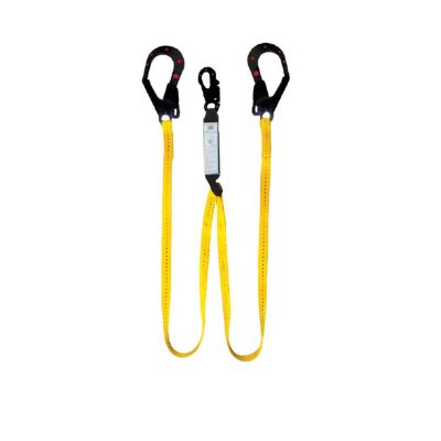 Linea De Vida Dielectrica Doble de 2 Ganchos Grandes 1 Gancho Chico LDA2G1CHD Maicol