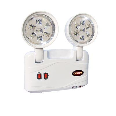 Luz de Emergencia 14 Leds 8 Horas 9101 220 LED Slim Opalux