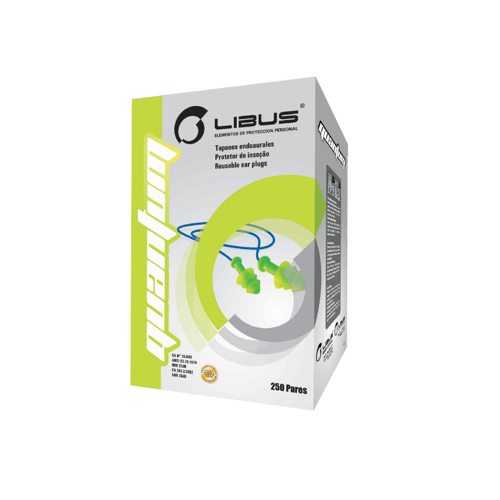 Tapón Libus en Caja 250 pares
