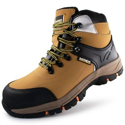 Botin De Seguridad Punta De Ecero Modelo Sven