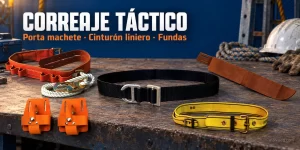 Correaje táctico y porta machete: para qué sirven y cómo elegirlos
